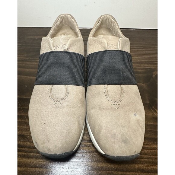 Vionic Women’s Codie Taupe Suede Size 8 Walking Shoes Slip-On Sneakers - Picture 5 of 14